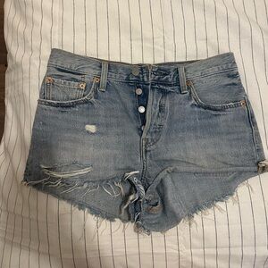 Levi jean shorts